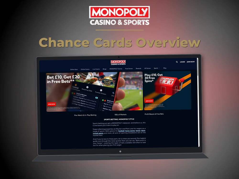 Monopoly Live - Chance Cards Overview