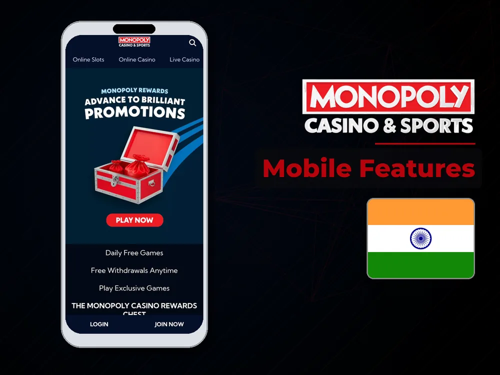 Monopoly Live - Mobile Features