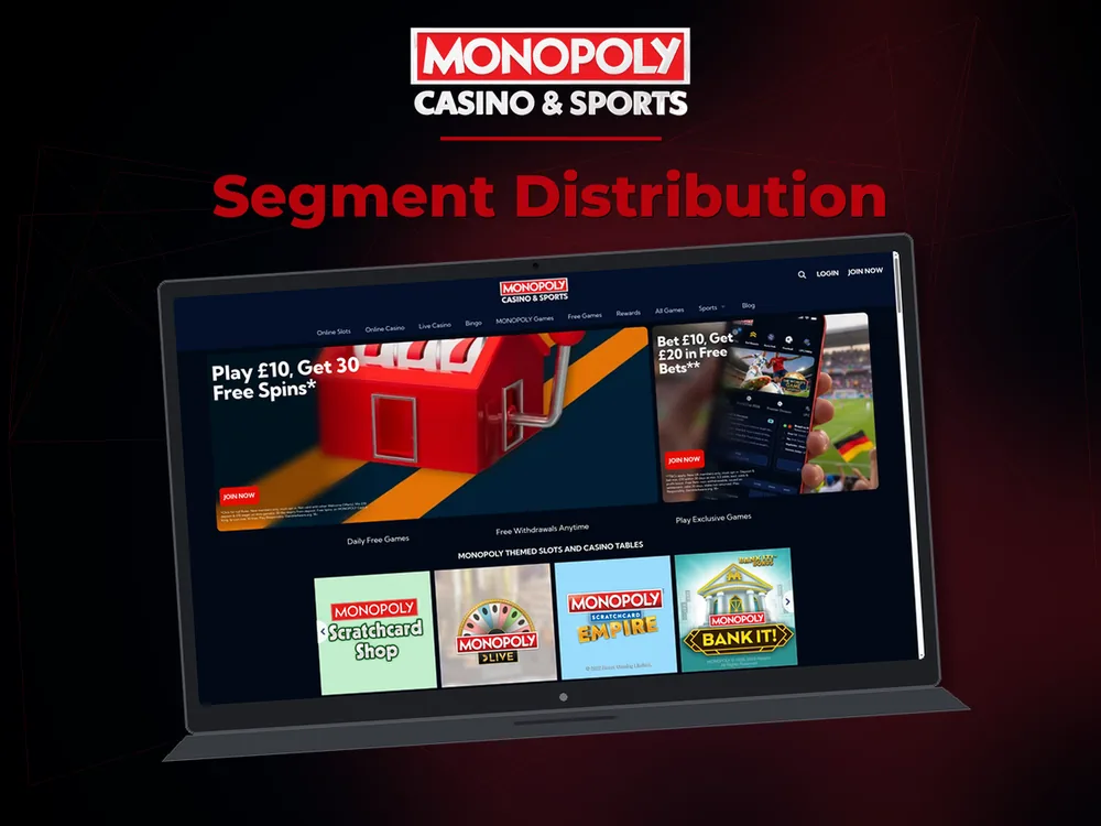 Monopoly Live - Segment Distribution