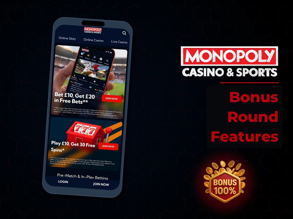 Monopoly Live - Bonus Round Features